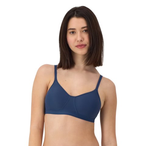 Hanes Womens Wireless T-Shirt Bra Cooling Comfort Convertible Moisture-Wicking