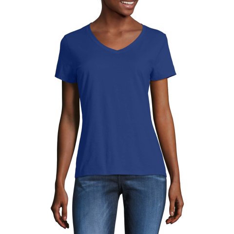 Hanes Women's X-temp Short Sleeve V-neck Tee