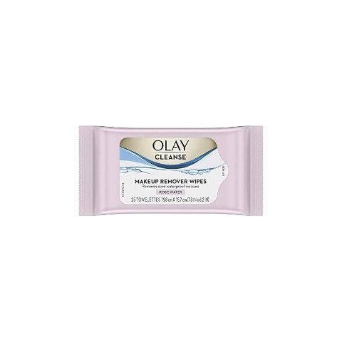 Olay Cleanse Makeup Remover Wipes Rose Water 25 Count