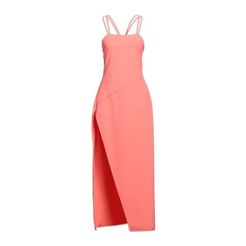 The Attico Women's Long Dress Salmon Pink