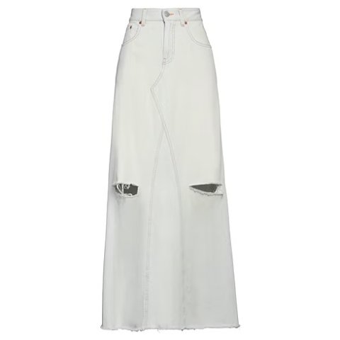 MM6 Maison Margiela Blue Women's Denim Skirt