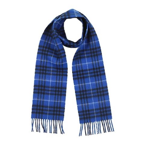 Burberry Bright Blue Women's Scarf