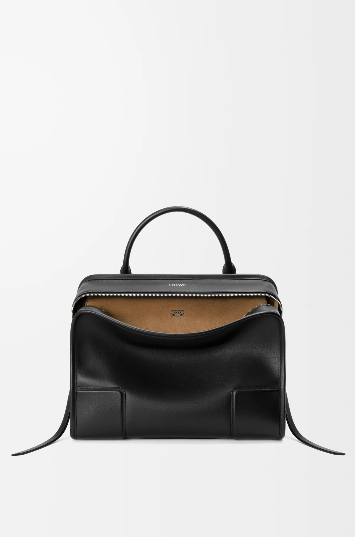 Loewe Large Amazona 180 bag in black soft calfskin