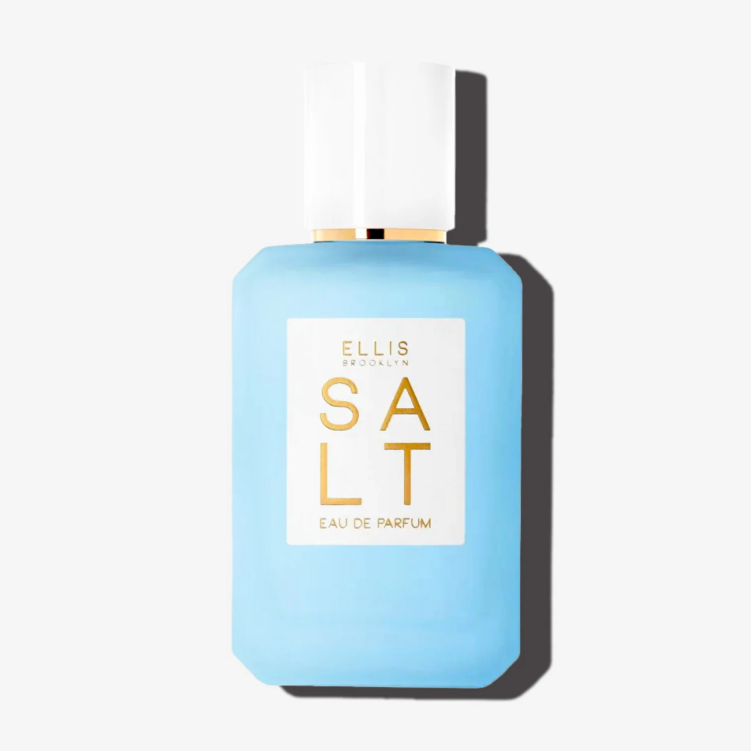 Complete blue bottle of Ellis Brooklyn SALT Eau de Parfum