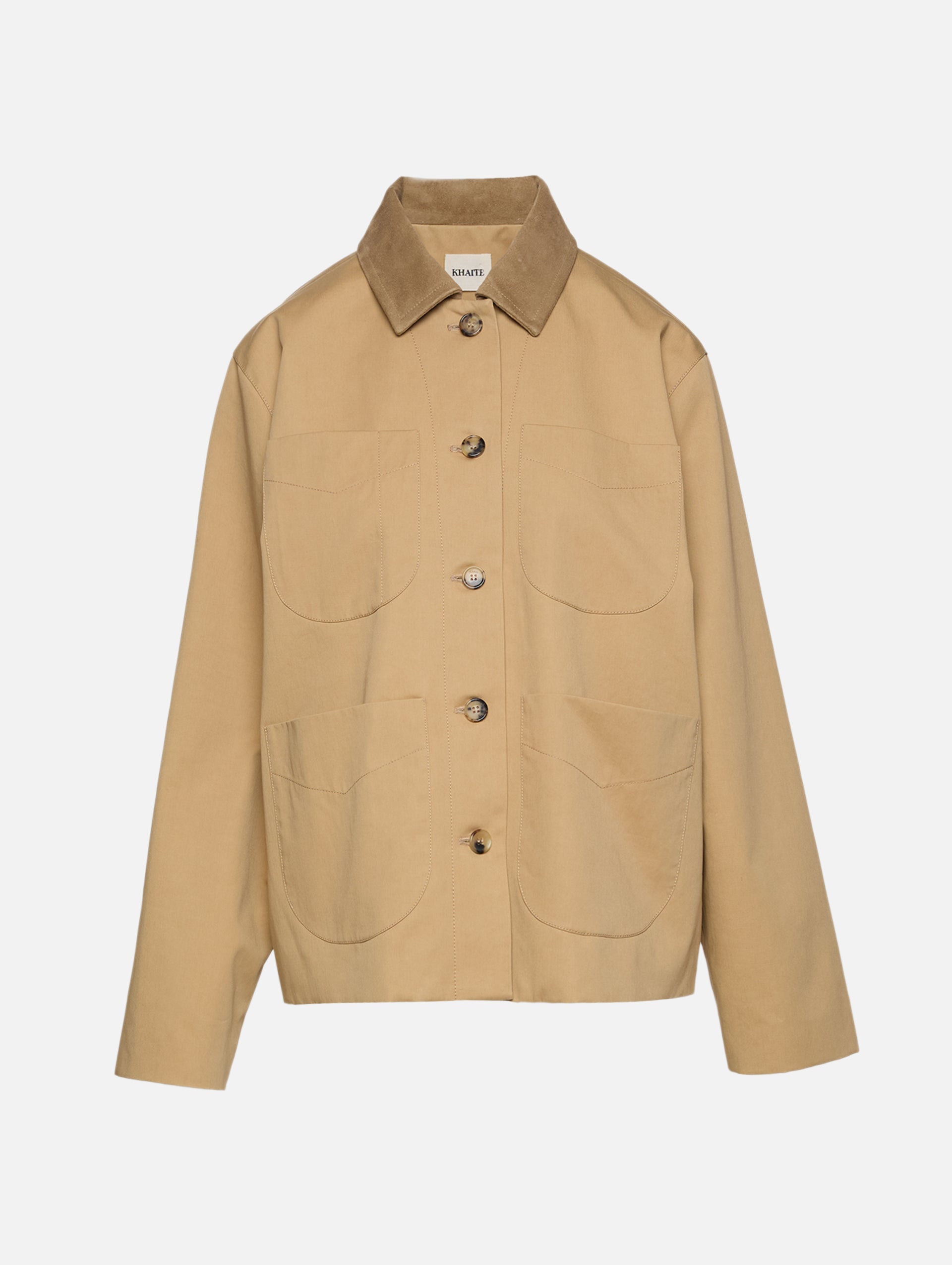 Khaite Wyatt Jacket in Wheat