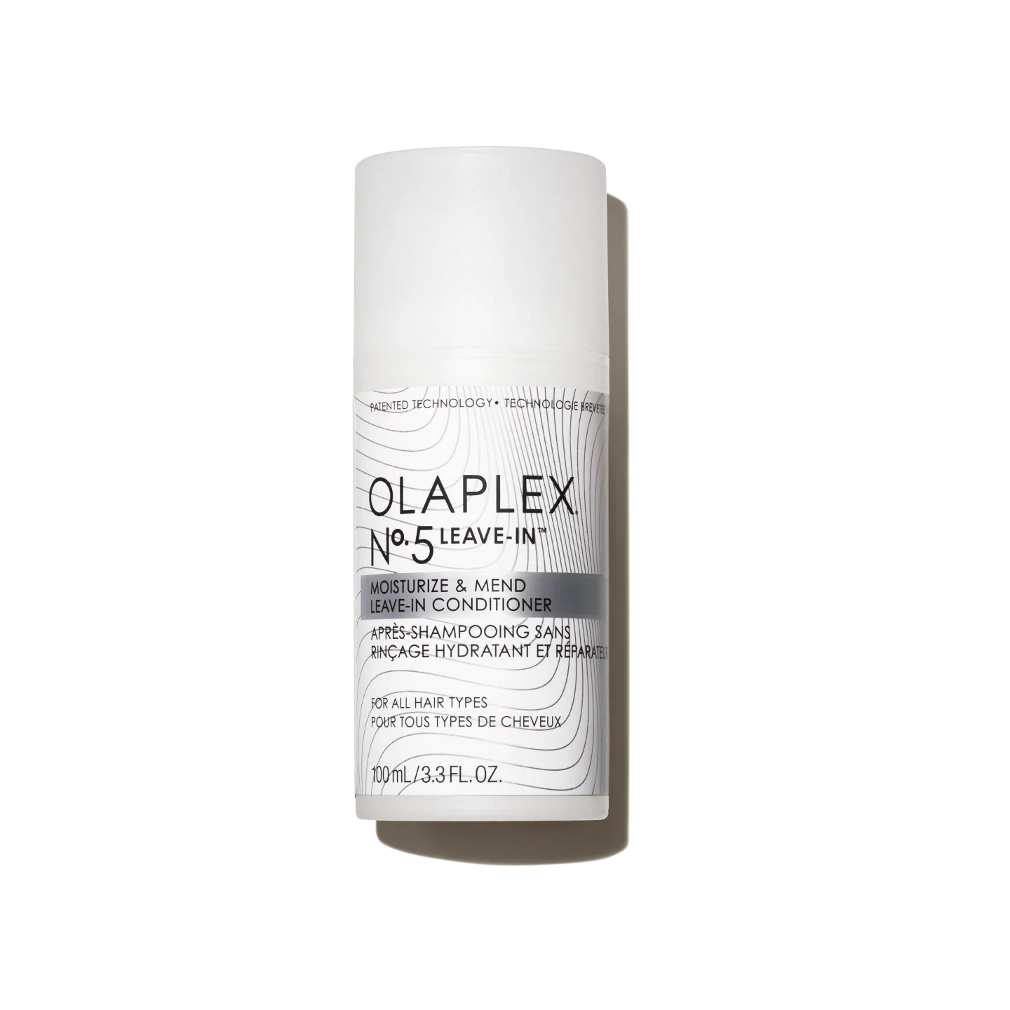 Complete bottle of Olaplex Nº.5 Leave-In Moisturize and Mend Leave-In Conditioner