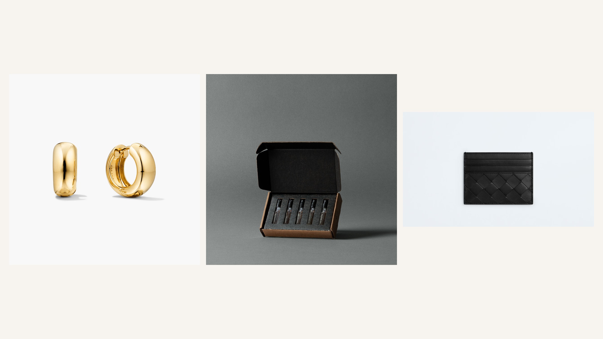 Luxury Mother's Day gift edit with Mejuri hoops, Le Labo, and Bottega Veneta