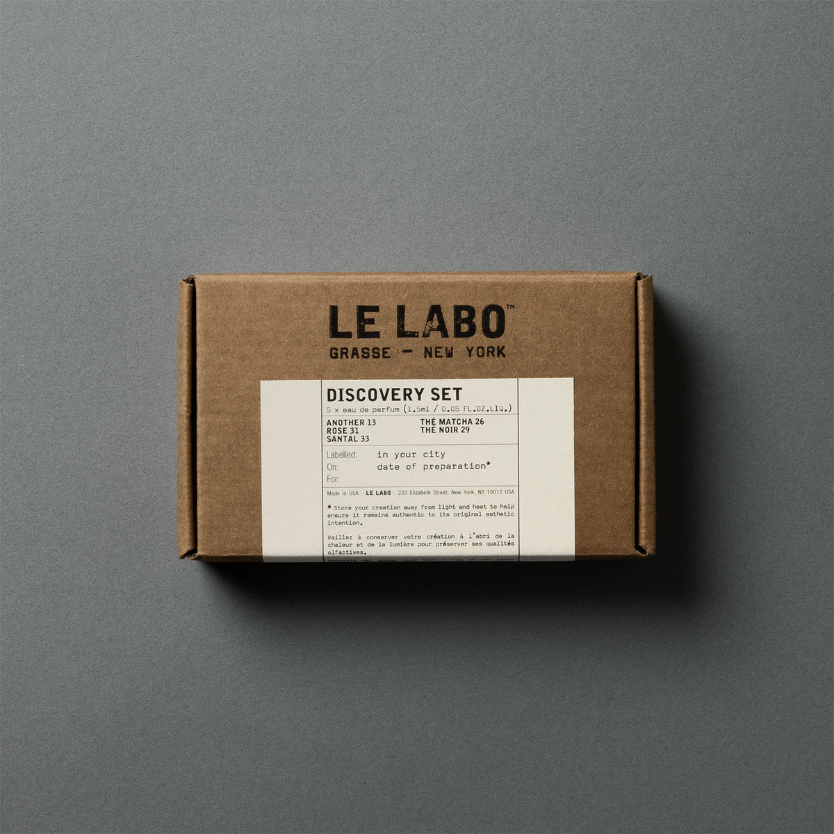 Le Labo Discovery Set boxed product image